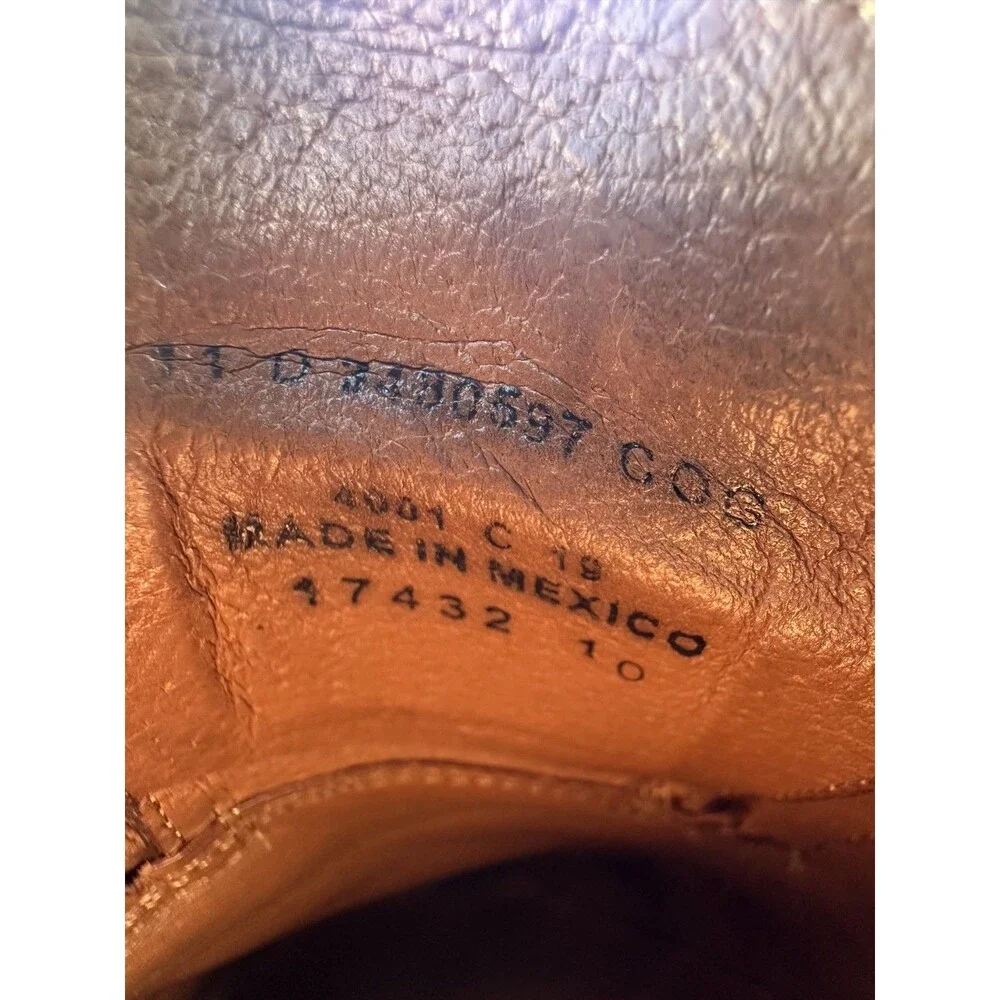 Frye Dress Shoes Mens 11D James Wingtip Brogue Gunnboat Oxford Brown Casual